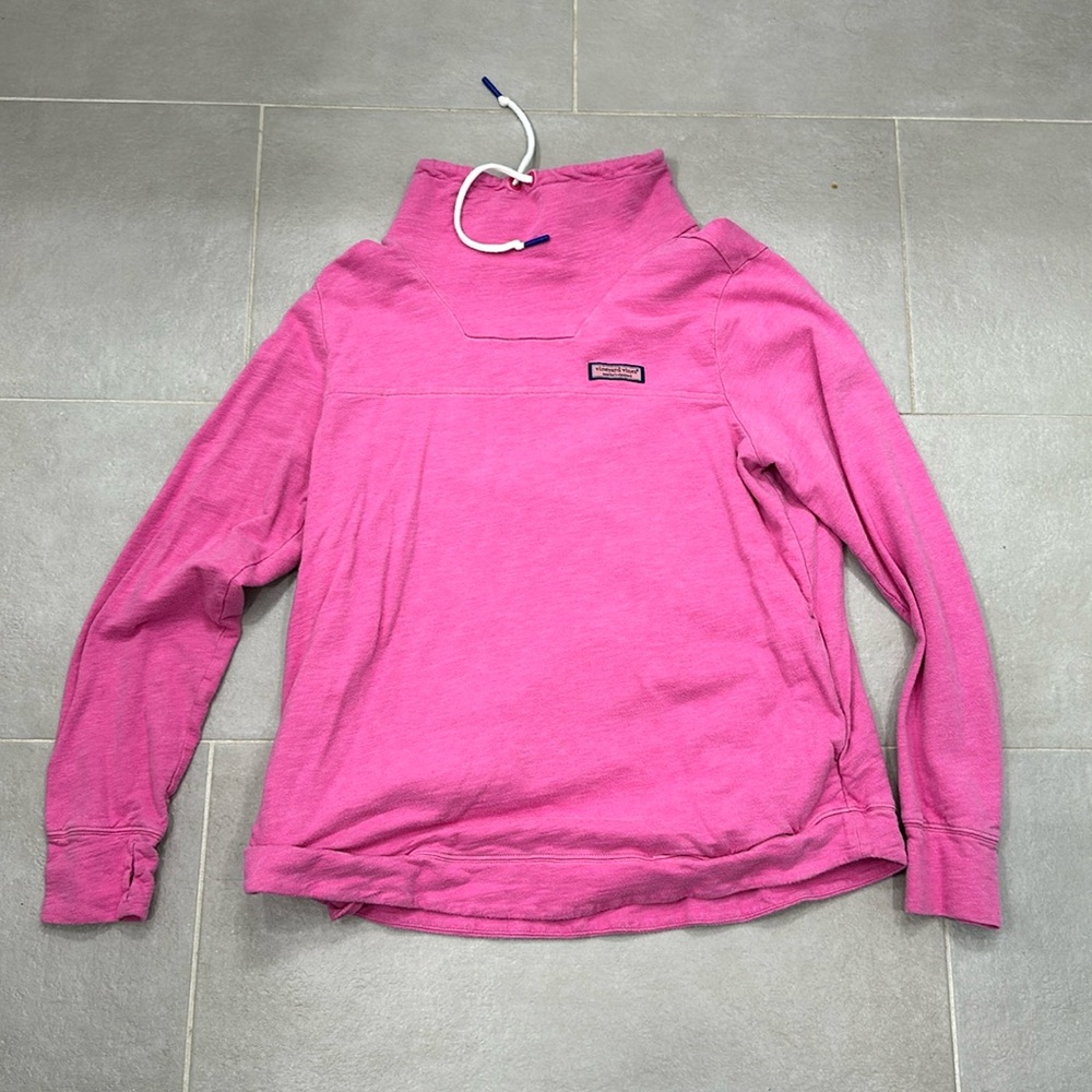 Vineyard Vines Pink Pullover Top